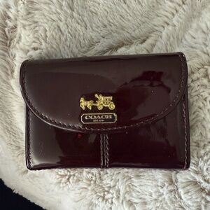Coach Madison Patent Leather Wallet